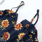 Floral Print Mini Sun Dress
