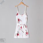 Floral Print Summer Mini Dress