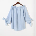 Off Shoulder Denim Dress