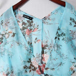 Boho Floral Beach Kimono