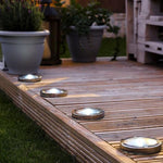 2 Pcs Solar-Powered LED Ground Light
