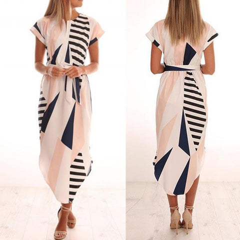 Boho Print Dress